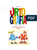 Concurso de Ortografia Dia Del Idioma Grado Segundo