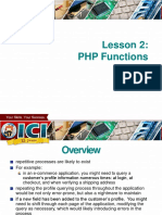 PHP Advanced Series 2 - PHP Functions