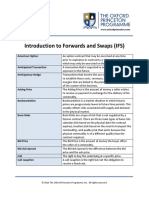 Introduction To Forwards and Swaps Terminology