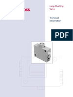 Technical Information: Loop Flushing Valve