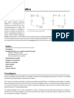 Analogia Hidraulica