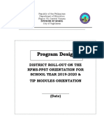 Program Design Rpms PPST