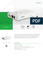 Datasheet Gpon Onu 110 G