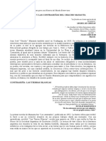 Los Disparos y Las Contraseñas Del Chacho Manauta