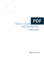 CFD II, Turbulent and High Mach Number Flow: Minicourse