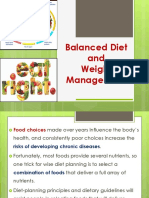 A Report On Balanced Diet