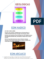 Eras Geolohicas