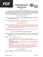 Preamble: Constitution & By-Laws