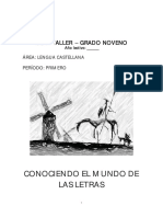 Guía Taller Grado Noveno