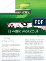 12 Week Workout Plan PDF