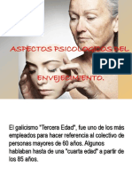 Aspectos Psicológicos Del Envejecimiento