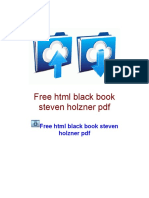 Free HTML Black Book Steven Holzner PDF