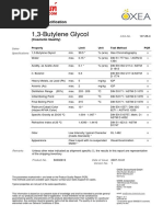 Spesifikasi Butylene Glycol