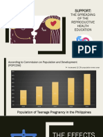 Support:: The Spreading of The Reproductive Health Education