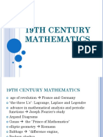 19th Century Mathematics