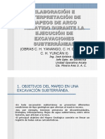 Elaboración e Interpretación de Mapeos de Arco Rebatido