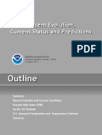 ENSO Recent Evolution