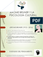 Jerome Bruner y La Psicología Cultural