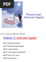 Physical Layer (Data and Signals) : Slides Are Modified From Behrouz A. Forouzan