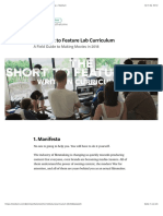 The Short To Feature Lab Curriculum - Jim Cummings - Medium