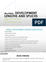 Lecture 4 - Reinforced Concrete - Bond, Development Length