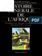 Histoire Générale de L'afrique VI PDF