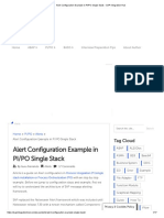 Alert Configuration Example in PI - PO Single Stack - SAP Integration Hub PDF