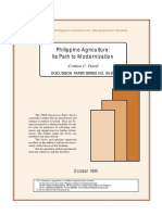 Philippine Agriculture: Its Path To Modernization: Cristina C. David