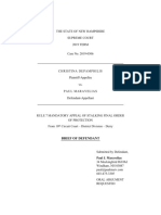 Paul Maravelias's 2019 Appeal Brief Against False DePamphilis Restraining Order Legal Abuse (NHSC Case No. 2019-0306)