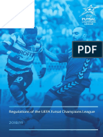 Regulations of The UEFA Futsal Champions League