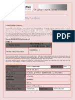 ConocoPhillips Assessment Form