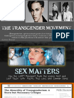 The Transgender Movement: - Antonio Bernard