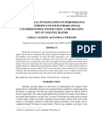 Experimental Investigation On Performance Characteristics of Four Stroke Single Cylinder Petrol Engine Using A Preheatin