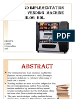 Design and Implementation of Simple Vending Machine Using