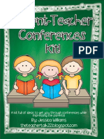 Parent Teacher Conference Kit Freebie