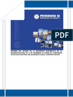 Informe Del Estado de La Seguridad Informática de La Infraestructura de Ti de Pensemos Si