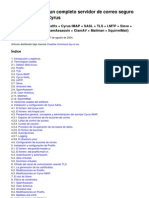 Configuración de Un Completo Servidor de Correo Seguro Con Postfix y Cyrus