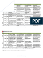 Cronograma de Trabajo Segundo Semestre