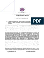 Universidade Zambeze Faculdade de Ciências Sociais e Humanidade Curso de Contabilidade e Finanças