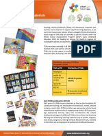 Teaching Learning Materials: Distribution Summary of Tlms in DC Partner Schools