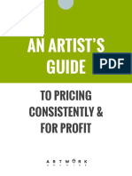 Artwork Archive Guide To Pricing