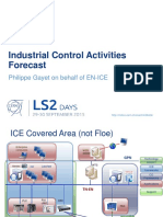 Industrial Control Activities Forecast: Philippe Gayet On Behalf of EN-ICE