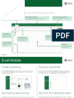 Excel Mobile Quick Start Guide PDF