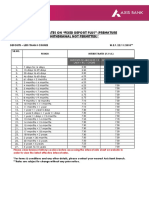 Interest Rates On "Fixed Deposit Plus" (Premature Withdrawal Not Permitted)