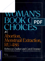 A Woman's Book of Choices PDF - Rebecca Chalker (Abortion, Menstrual Extraction, RU-486)