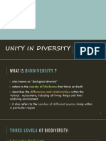 Unity in Diversity: Group 1