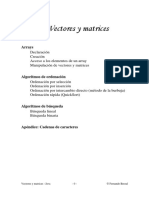 Vectores y Matrices