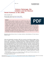 Aělvaro Morcillo 2019 La Gran Dama - Science Patronage, The Rockefeller Foundation and The Mexican Social Sciences in The 1940s