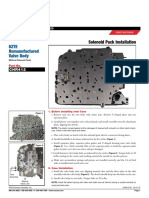 62TE Remanufactured Valve Body: Solenoid Pack Installation