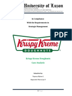 Krispy Kreme Analysis Stratman